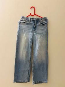 Shaded Blue Jeans, Black Jeans And One T-shirt