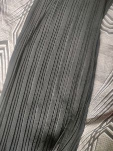 Black Elastic Trouser Pant