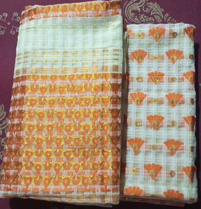 women New unstitched Mekhela sador