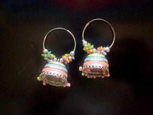 Multicolour Jhumka