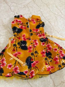 Floral Print Baby Dress
