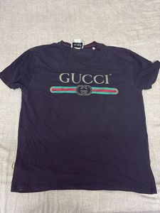 Black First Copy Gucci T Shirt