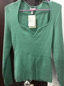 Green Work Top