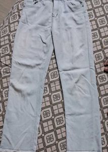 Light Wash Denim Pant