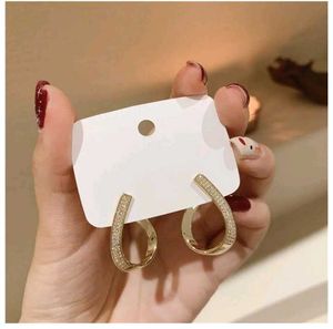 Sparkly Gold Hoop Earrings