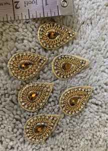 Set Of 6 Golden Patches Rs 25 On Bulk Buy