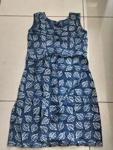 A White+Blue One-piece