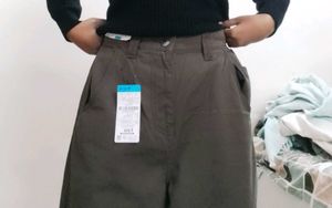 Olive Green Cargo Pants