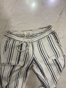 💙 Linen Blue Striped Pants 💙