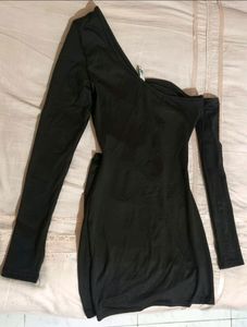 Asymmetric Cutout Dress