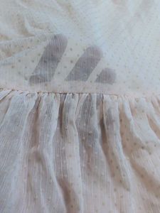 Peach Ruffle Top