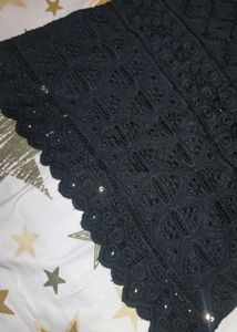 Black Kurti with Sequins