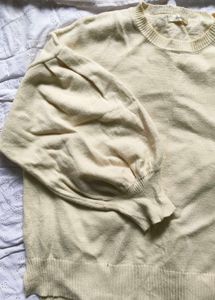 Oversized Balloon Sleeves Sweater🫶🏻