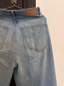 Ripped Wide Leg Jeans