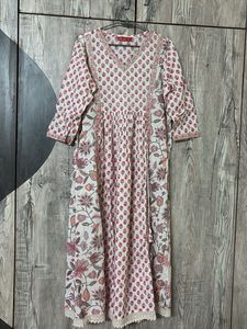 Floral Print Kurta