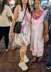 White Floral Dress