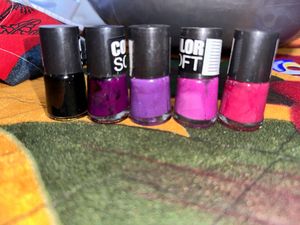10 Nail Paint Combo