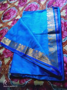 Blue Colour Saree