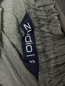 Y2k Olive Green Puff Sleeve Top