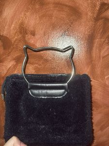 Fuzzy Cat Handbag
