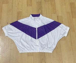 Oversized Colorblock Jacket.