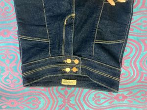 Wide Leg Denim Jeans