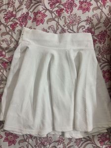 White Mini Skirt