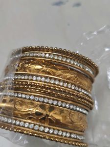 Golden Bangles Set