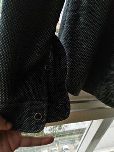 Textured Button-Down Shirt