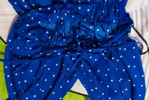 Blue Polka Dot Dress
