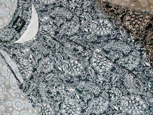 Black Floral Print Sleeveless Top