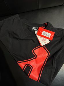 Diesel Black Graphic Tee