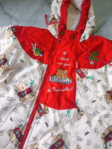 Tim Pouce Cute Bear Print Baby Snowsuit