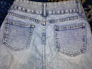 Light Wash Wide Leg Jeans