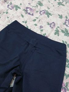 Navy Blue Skinny Leggings