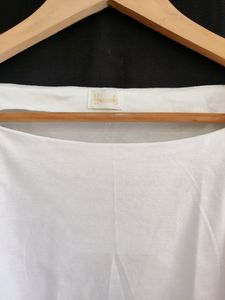 Harrods White Top Bust 34 Length 20