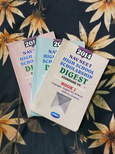 Standard 7th High School Scholarship Examination Guides | Complete Set Of 3 Books
