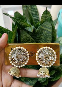 Stylish Big Size Jhumka--Party Wear