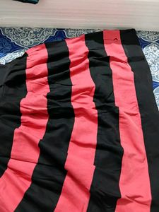 Striped Fit &amp; Flare Dress