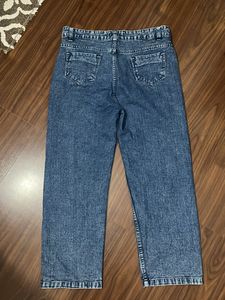 Straight Denim Jeans (34 Size)