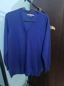 New unused Blue Cardigan