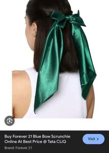 Forever21 Green Bow Hair Accessory