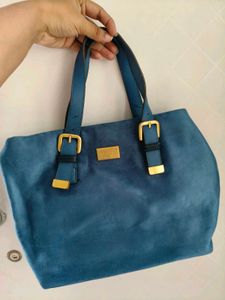 Blue Handbag
