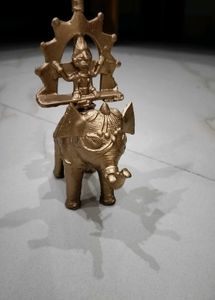 Metal Dokra art piece