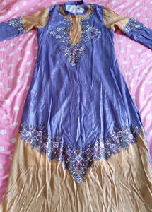 Elegant Lacework Maxi Dress