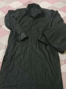 Black Kurta Payjama For Kids