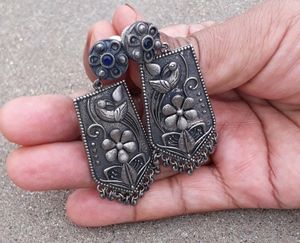 Oxidised Earrings