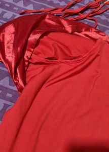 Red Pretty Long Gown