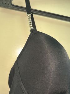H&amp;M EMBELLISHED RHINESTONE CURPED TOP