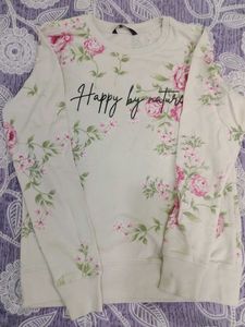 Floral Print Sweatshirt
